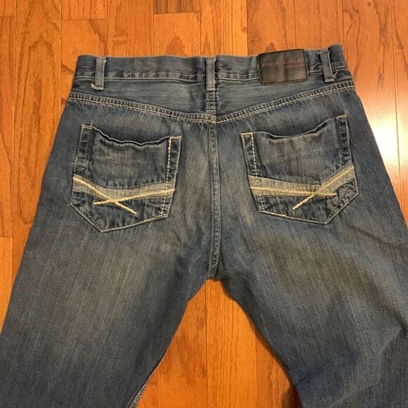 Refuse Men's jeans Size 36/32.  Legs have been split at bottom appx 1 inch. - Picture 3 of 10